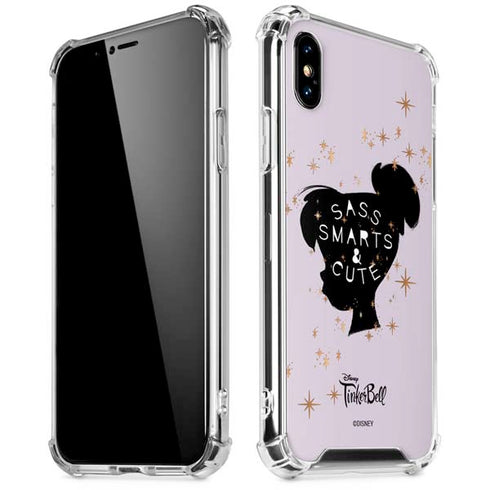 Disney Tinker Bell Sass Smarts and Cute iPhone XS Max Clear Case